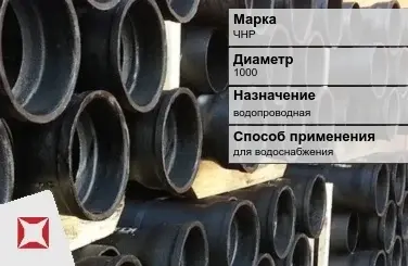 Чугунная труба для водоснабжения ЧНР 1000 мм ГОСТ 2531-2012 в Кокшетау